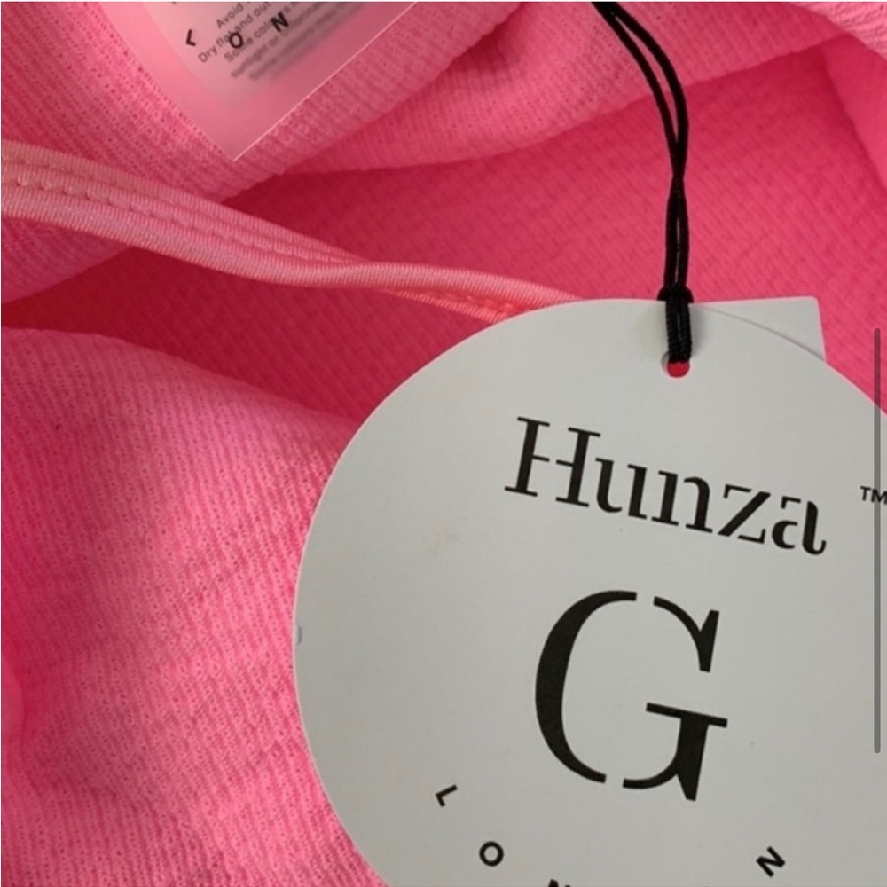 NWT Hunza G Pamela one piece in hot pink one size - Picture 6 of 8